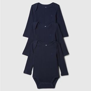 GAP Baby First Favorites Rib Bodysuit (3-Pack) 18 - 24 Months